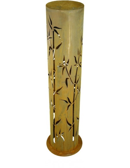 runde Rostsäulen Bambus Säule 117 cm hoch - rund Ø 25 cm Höhe 117 cm
Ø 25 cm
unten mit Standring für bessere Standfestigkeit,  runde Rostsäulen Bambus Säule 117 cm hoch - rund Ø 25 cm Höhe 117 cm
Ø 25 cm
unten mit Standring für bessere Standfestigkeit,