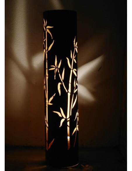 runde Rostsäulen Bambus Rostsäule rund - Höhe 148 cm - rund Ø 30 cm Höhe 148 cm
Ø 30 cm
unten mit Standring für bessere Standf