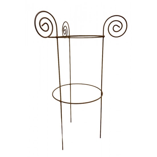 Staudenhalter Metall Staudenhalter - Sonnblick - mit 4 Curls - 80 cm hoch Diese Staudenhalter sind mit unterschiedlichen Durchme