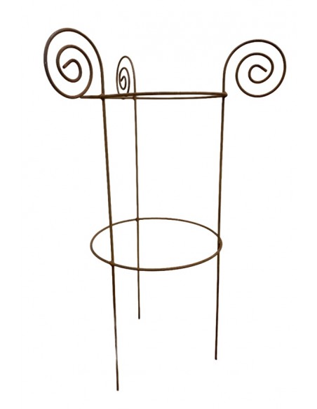 Staudenhalter Metall Staudenhalter - Sonnblick - mit 4 Curls - 80 cm hoch Diese Staudenhalter sind mit unterschiedlichen Durchme