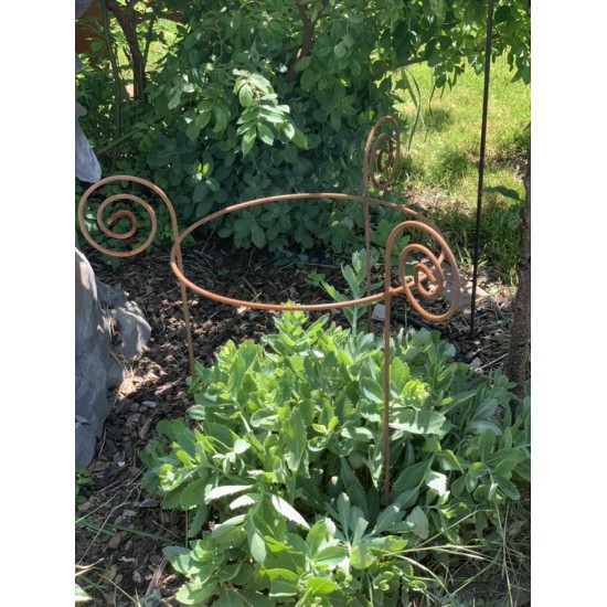 Staudenhalter Metall Staudenhalter - Sonnblick - mit 4 Curls - 80 cm hoch Diese Staudenhalter sind mit unterschiedlichen Durchme