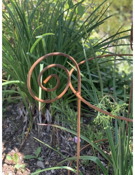 Staudenhalter Metall Staudenhalter - Sonnblick - mit 4 Curls - 80 cm hoch Diese Staudenhalter sind mit unterschiedlichen Durchme