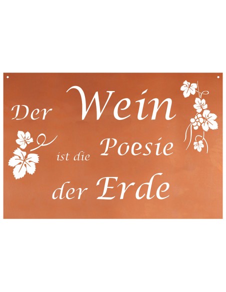 Der Wein ist die Poesie der Erde - Weisheit