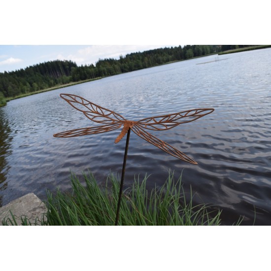 Dekorationsskulptur Libelle Skulptur
