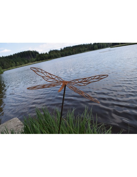 Dekorationsskulptur Libelle Skulptur