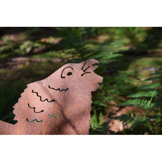 Wildschwein, Fasan und Auerhahn Gartenfigur Auerhahn - Metalldeko-  50 cm Höhe 50 cm 
Breite 41 cm
