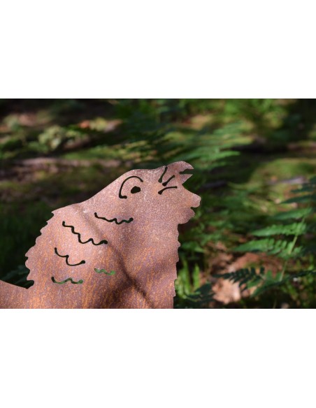 Wildschwein, Fasan und Auerhahn Gartenfigur Auerhahn - Metalldeko-  50 cm Höhe 50 cm 
Breite 41 cm
