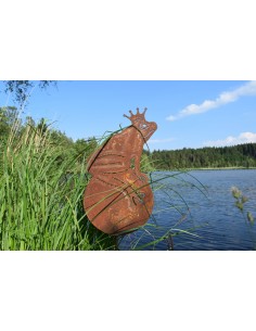 Froschkönig Gartenstecker 2