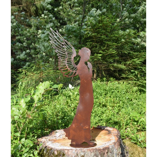 Engelfiguren kaufen und Engel Bastel-Ideen Engelfigur Santine Höhe 55 cm - anmutiger Engel mit betenden Händen 
Höhe 55 cm
Bre