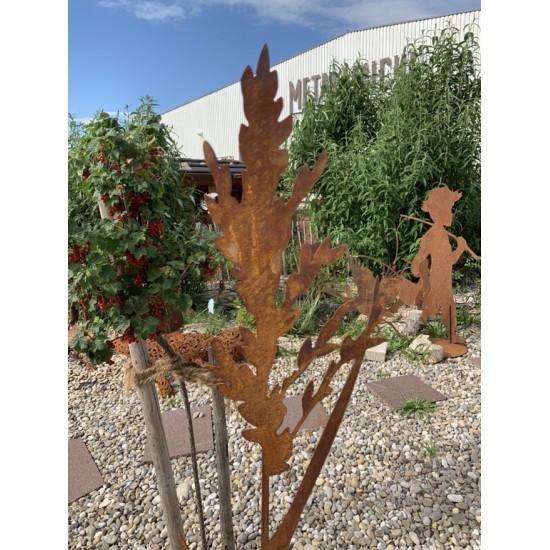 Gartenstecker Großer Grasstecker Höhe 180 cm 
Höhe 180 cm
