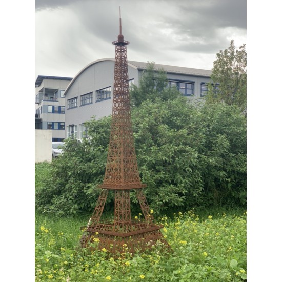 Metallkunst XXL Edelrost Eiffelturm - Groß - Höhe 340 cm Gigantischer Eiffelturm aus Edelrost
Hohlen Sie sich ein Stück Paris z