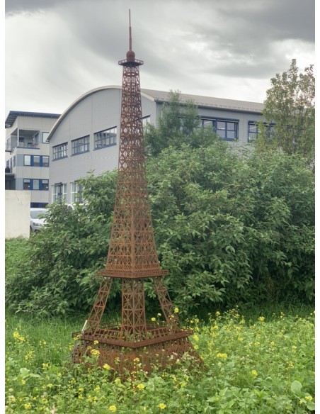 Metallkunst XXL Edelrost Eiffelturm - Groß - Höhe 340 cm Gigantischer Eiffelturm aus Edelrost
Hohlen Sie sich ein Stück Paris z