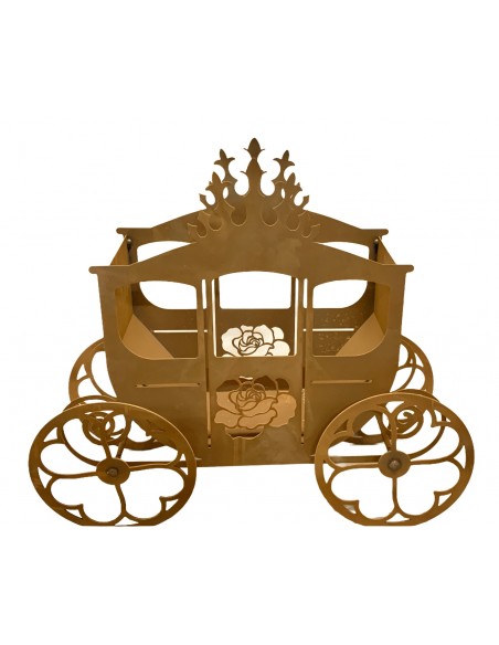 Gartendeko Rost Blumenkutsche aus Metall - Höhe 51 cm Edelrost Kutsche zum Dekorieren
Diese Kutsche ist ein wahrer Blickfang in