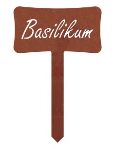 Kräuterstecker Basilikum - Höhe 20 cm