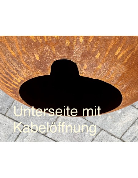 50 cm Dekokugeln in Rost Optik Edelrost Deko Kugel - Ravenna - Durchmesser 50cm Dekorative Edelrost-Kugel Ravenna ist ein schöne 50 cm Dekokugeln in Rost Optik Edelrost Deko Kugel - Ravenna - Durchmesser 50cm Dekorative Edelrost-Kugel Ravenna ist ein schöne