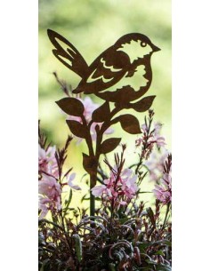 Vogel Deko Piepmatz - Meise als Gartenstecker - groß - Höhe 24 cm 
Höhe 24 cm
Breite 17,9 cm
Stablänge 60 cm
Im Ba 2