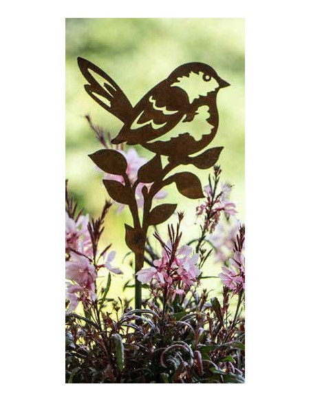 Piepmatz - Meise als Gartenstecker - groß- Höhe 24 cm 
Süße kleine Piepmätze im Gegenlicht
Höhe 24 cm
Breite 17,9 cm
S