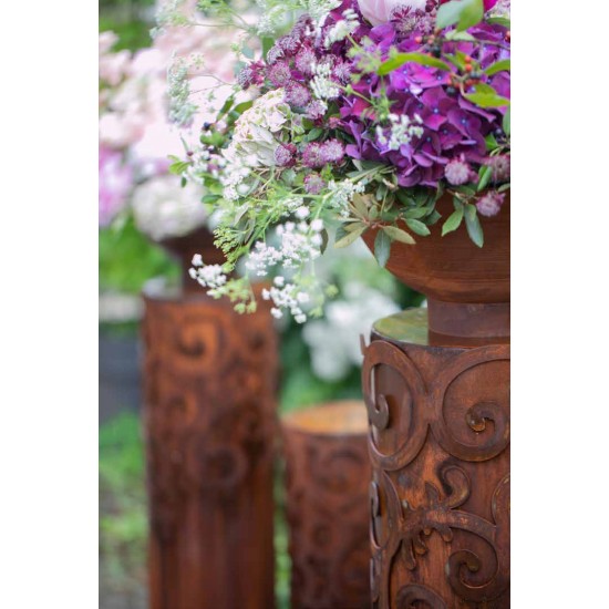 Graziosa - Säule mit aufgesetztem Muster - klein - Höhe 80 cm 
Höhe 80 cm
Breite 20 cm