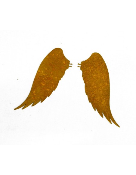Bastelideen mit Metall und Rost Kerzenflügel klein 9 cm - Engelsfügel für Kerze Größe 1 Diese originellen Kerzenflügel verleihen