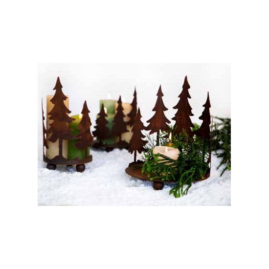 Tannantablett auf 3 Kugeln - groß