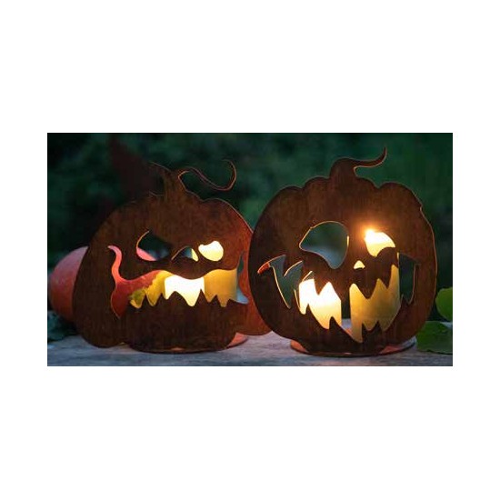 Halloween Kürbis zum Selber dekorieren für Halloween