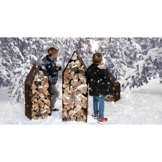 Hoher Holzstapler - Höhe 115 cm