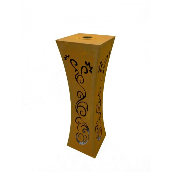 taillierte Säulen Säule Tailiert Ornament mit Brennbehälter Produktdetails:
Höhe: 100 cm
Breite: 30 x 30 cm
mit Brennbehälter fü