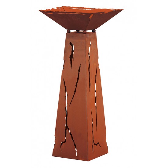Säule Trapez Mystik 96,5 cm hoch inkl. Schale