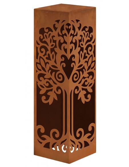Rostsäule Lebensbaum - Höhe 100 cm