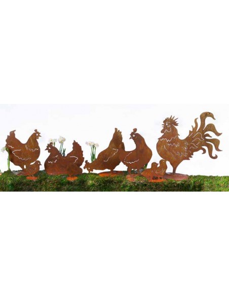 Frühling / Ostern Rost Gockel auf Platte 50 cm Edelrost Hahn 
H: 53 cm
B: 50 cm
mit Standplatte
 Frühling / Ostern Rost Gockel auf Platte 50 cm Edelrost Hahn 
H: 53 cm
B: 50 cm
mit Standplatte