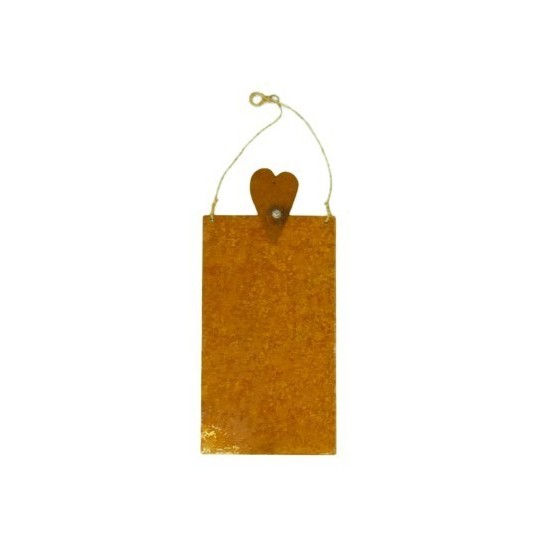 Auf Rost schreiben Blanko Rostschild klein 15 x 25 cm Motiv Herz hübsches Rostschild zum selber beschriften
Stifte finden Sie be