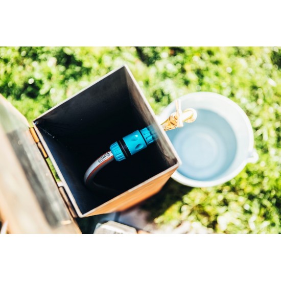 Brunnen und Wasserspiele Wasserzapfsäule Metall - Water Tap - Höhe 105 cm - Rostsäule mit Wasserhahn "Water Tap" Metall Wasserza