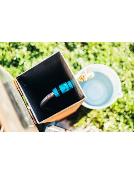 Brunnen und Wasserspiele Wasserzapfsäule Metall - Water Tap - Höhe 105 cm - Rostsäule mit Wasserhahn "Water Tap" Metall Wasserza