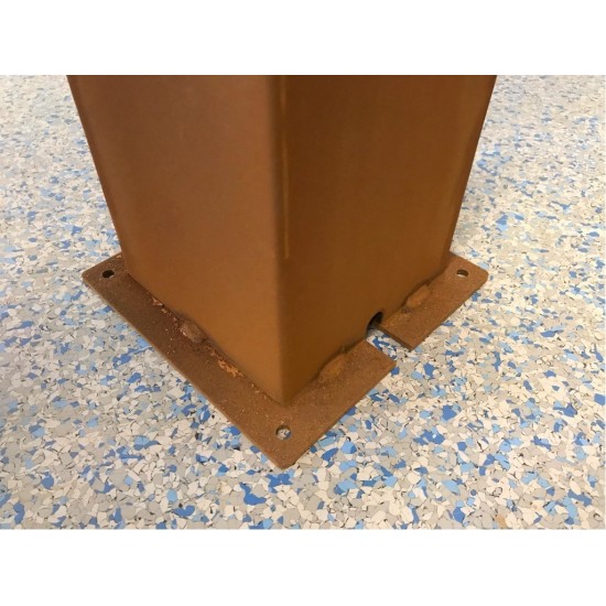 Brunnen und Wasserspiele Wasserzapfsäule Metall - Water Tap - Höhe 105 cm - Rostsäule mit Wasserhahn "Water Tap" Metall Wasserza