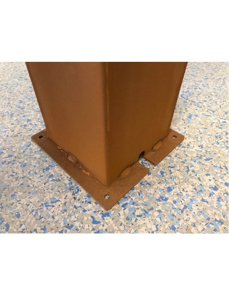 Brunnen und Wasserspiele Wasserzapfsäule Metall - Water Tap - Höhe 105 cm - Rostsäule mit Wasserhahn "Water Tap" Metall Wasserza