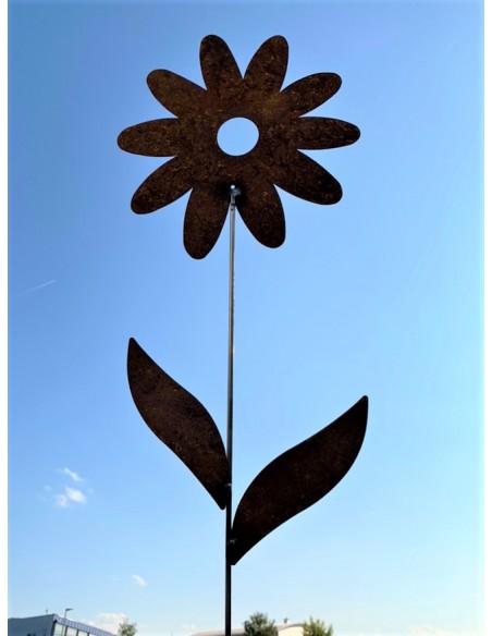 sonstige Blumen Gartenstecker Sommerblume - Höhe 100 cm 
diese sommerliche Blume mit Rost Patina ist als Gartenstecker von Juni