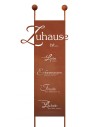 Gartenstecker XL - Zuhause ist, wo die Liebe wohnt, wo Erinnerungen geboren werden, wo Freude stets willkommen ist ...