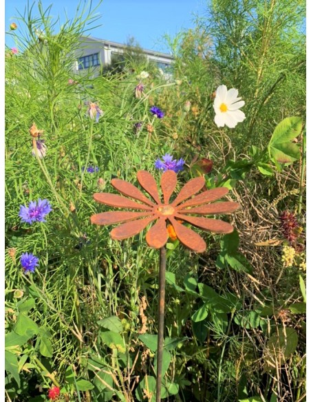 Naturrost Gartenstecker Dekoration - kein Cortenstahl und kein Edelstahl Naturrost Gartenstecker Dekoration - kein Cortenstahl und kein Edelstahl