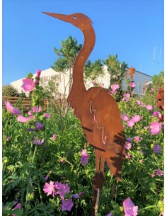 Skulpturen aus Edelrost - kein Cortenstahl aus umweltfreundlichem Stahl 2