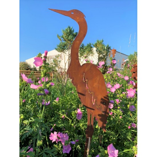 Edelrost-Tiere am Stab oder ohne Stab♥Insekten♥Gartendeko aus Metall♥Edelrost 