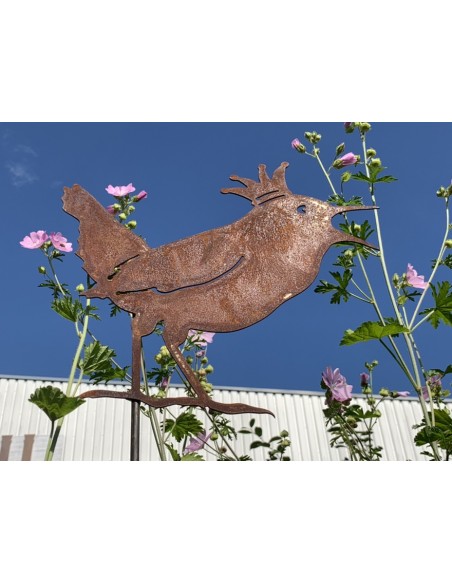 Vogel Deko Zaunkönig Topfstecker 30 cm - groß - Deko Vogel mit Krone 
Gartenstecker Zaunkönig mit einer Krone auf dem Kopf
Der Vogel Deko Zaunkönig Topfstecker 30 cm - groß - Deko Vogel mit Krone 
Gartenstecker Zaunkönig mit einer Krone auf dem Kopf
Der