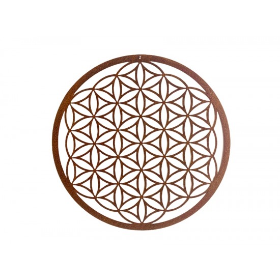Blume des Lebens Blume des Lebens - Metall Wandbild - Ø 45 cm Großes Wandbild Blume des Lebens mit 45 cm Durchmesser

filigran
