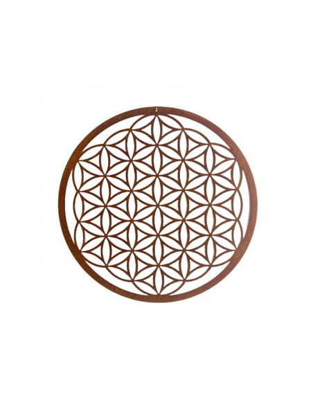 Blume des Lebens Blume des Lebens - Metall Wandbild - Ø 45 cm Großes Wandbild Blume des Lebens mit 45 cm Durchmesser

filigran