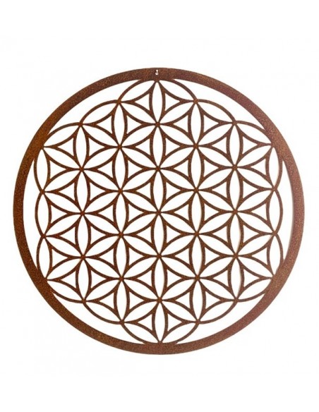 Blume des Lebens Blume des Lebens - Metall Wandbild - Ø 45 cm Großes Wandbild Blume des Lebens mit 45 cm Durchmesser

filigran