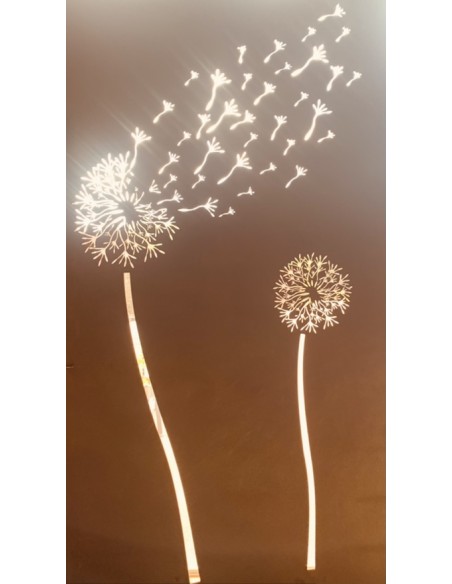 Pusteblumen Sichtschutzwand Pusteblume - Höhe 180 cm - Trennwand Metall Edelrost Sichtschutzwand - Pusteblume
Die Pusteblume ha