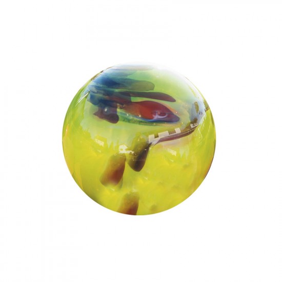 Hellgrüne Glaskugel