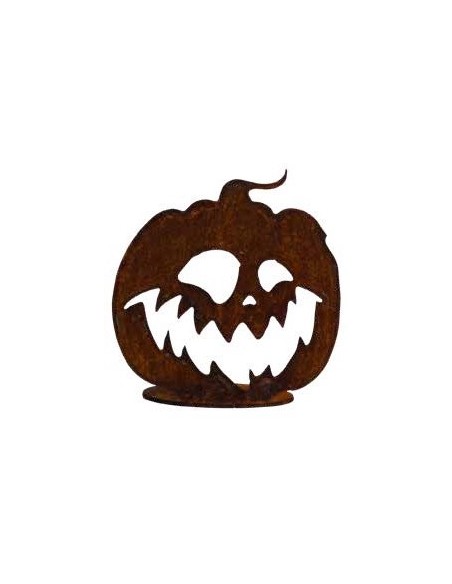 Kürbis Halloween Deko - rostiger Kürbis