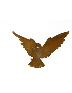 fliegende Schleiereule zum Aufhängen - 35 cm breit 2
