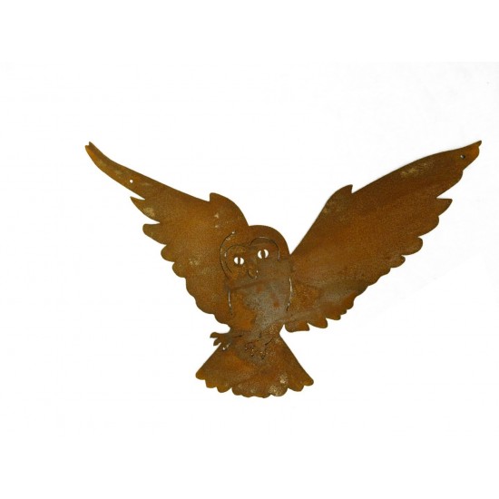 Schleiereule Deko zum Aufhängen - 35 cm breit