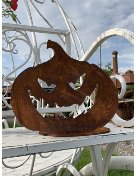 Herbstdeko Halloween Kürbis - E 21 cm breit Der Extra-Böse Kürbis wirkt im Kerzenschein einfach nur klasse! Ein echter Hingucker